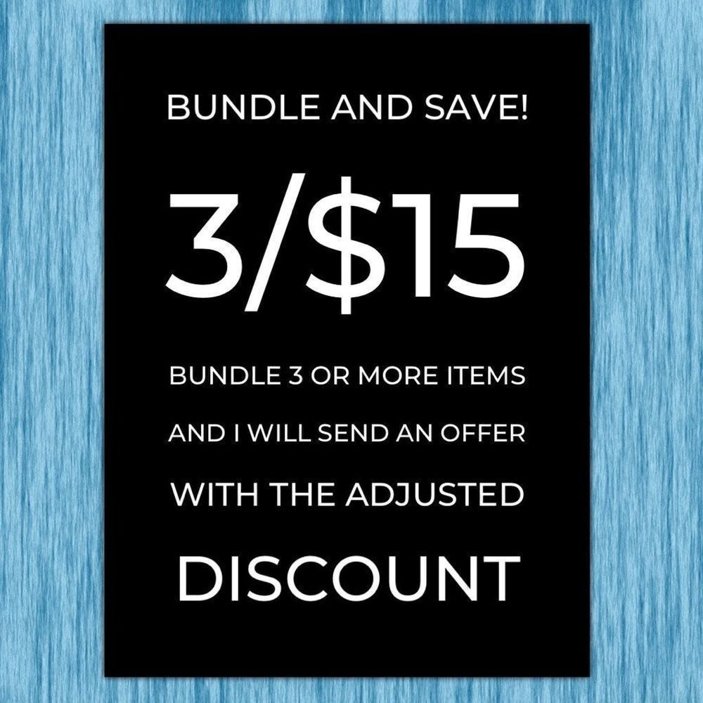 Clearance 3/$15 Sale 